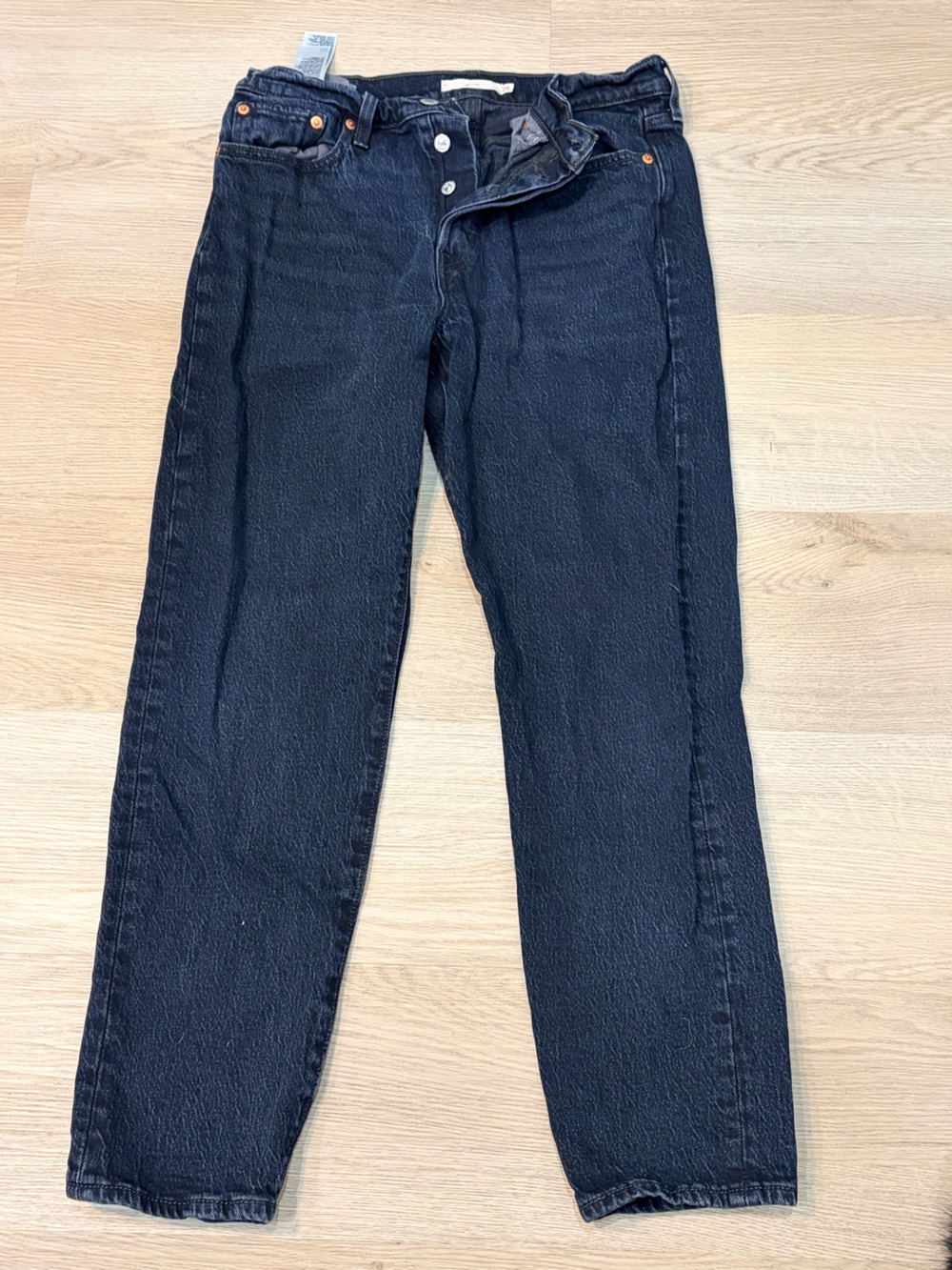 Levi's Black Wedgie Women's Jeans - High Waist Button Fly
